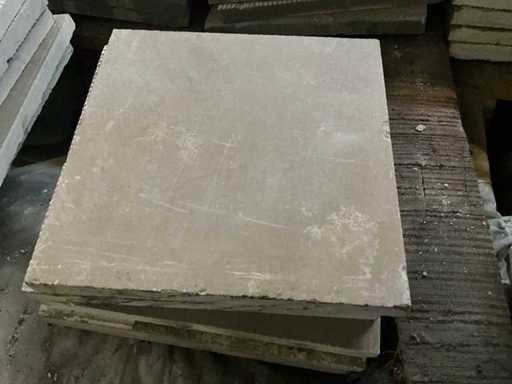 Lime Yellow Hon 400 Natural Stone Garden Tile