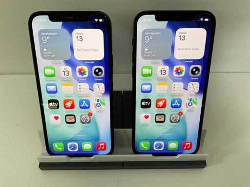 Apple iPhone 12 - 64 Go - Noir (2x)