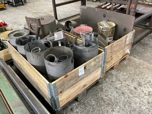 Partij onderdelen mesttank