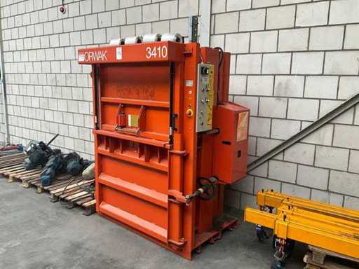 2013 Orwak Compactor 3410 Compactator vertical/Baloar pentru deșeuri