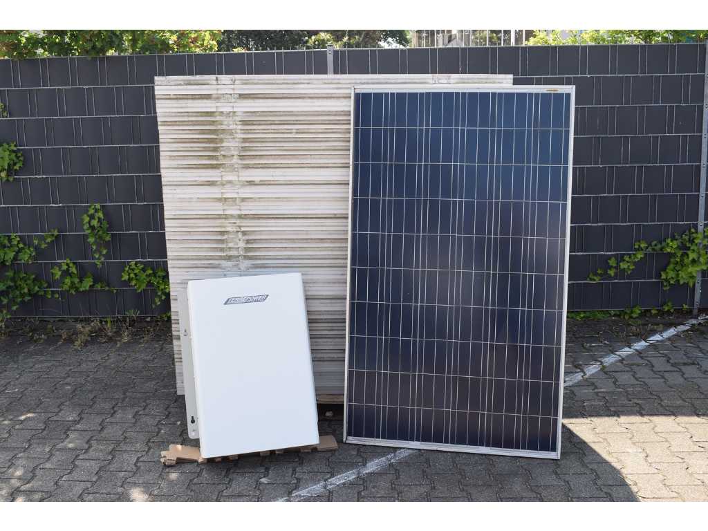 Pachet solar 19.6 KWp incl. stocare baterii - module solare policristaline