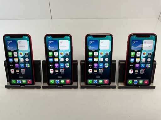 Apple iPhone XR - 64 GB - Red (4x)