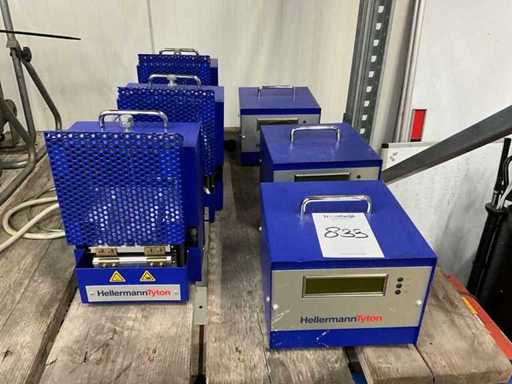 Machine de marquage Hellermann Tyton ShrinkPad 110 pour la manipulation de câbles (3x)