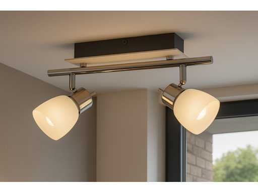 Éclairage LED de plafond – 2 projecteurs – HL7192L – 2 x 4W (x8)