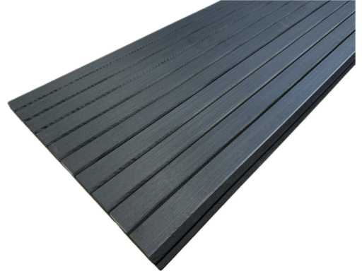 Panneau mural acoustique noir (6x)