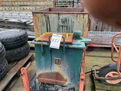 Bitum stookketel op Gas