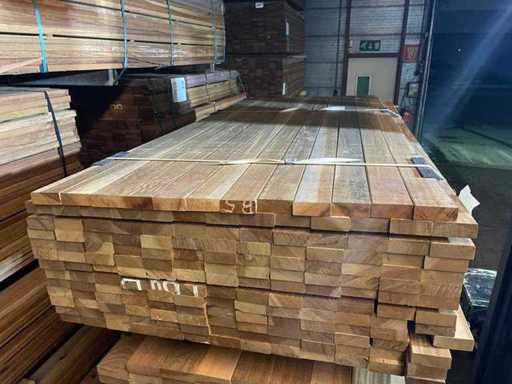 Ipé Country Grade planken geschaafd 1850-2450x70x27mm (168x)