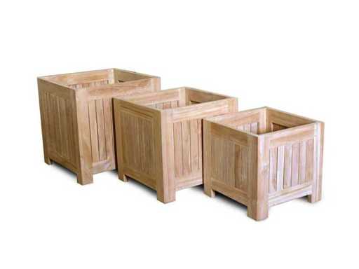 Goldstar - Square - Flower box