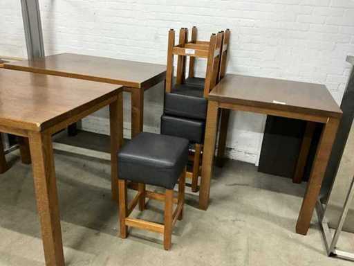 Scaune Vervoort de jumătate de înălțime (5x)