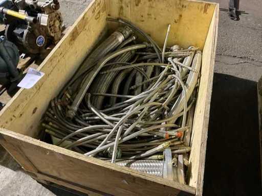 Série de divers tuyaux en acier inoxydable