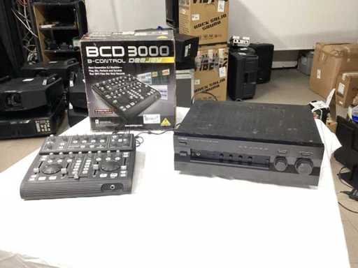 PIONEER - DJ-CONSOLE + VERSTERKER