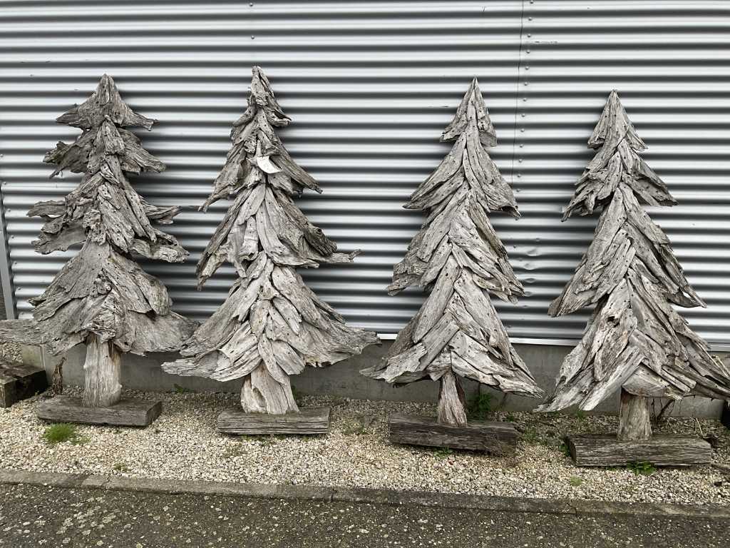 Sempre Holzschnitzerei 'Weihnachtsbaum' (8x)