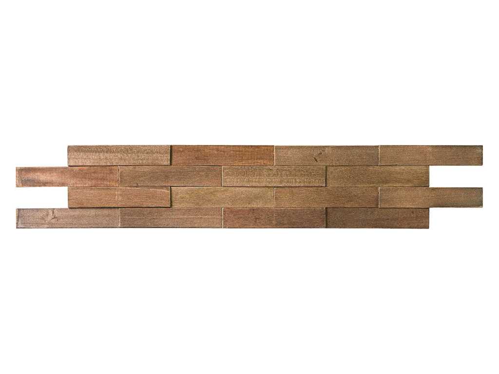 Panel ścienny 2,5 m² Borneo Verona shorea wood