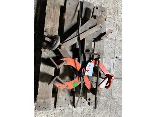 Pezzi, strumenti e accessori vari per morsetti in pietra
