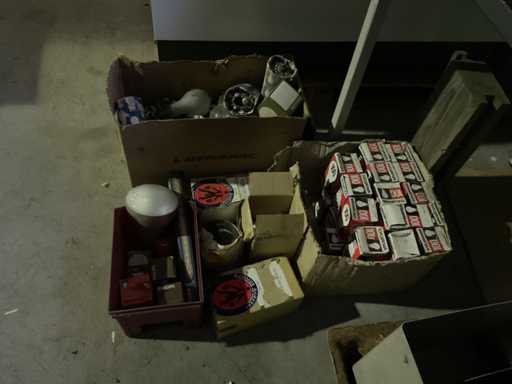 Diverses boules de lampe