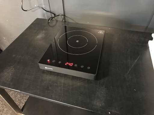 Inductiekookplaat zwart