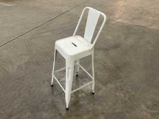 Quip & Co Barhocker mit Rückenlehne (2x)