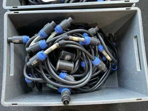 Speakon NL8FC Audio kabel (19x)