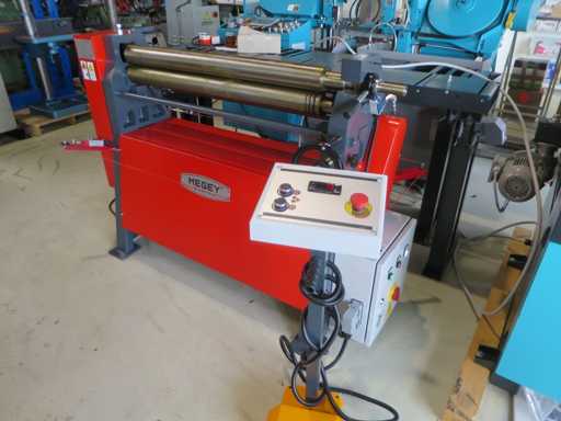MEGEY MRM 90-10 MMJ Sheet Metal Bending Machine - 3 Rollers