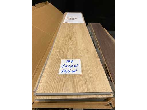 147/ Laminat podłogi PVC (17,6 m2)