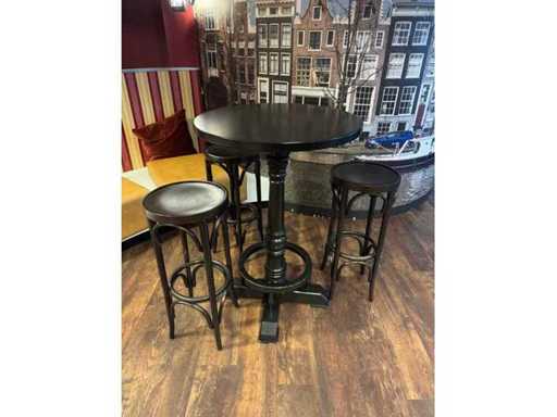 Tabouret 4x avec table