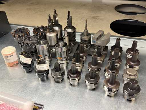 Lot HSK-A63 Tool Holders