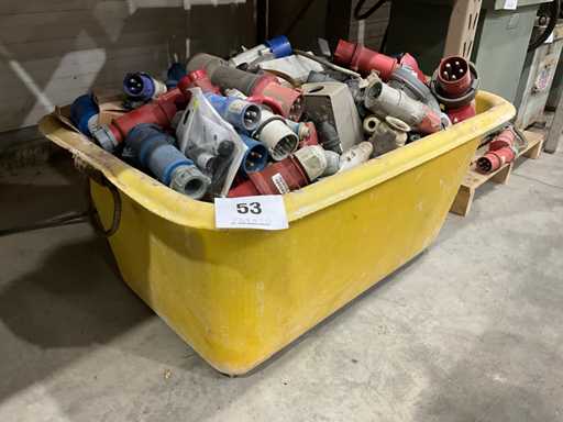 Série de différentes fiches