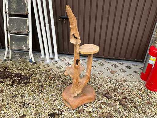 Décoration du tronc d’arbre