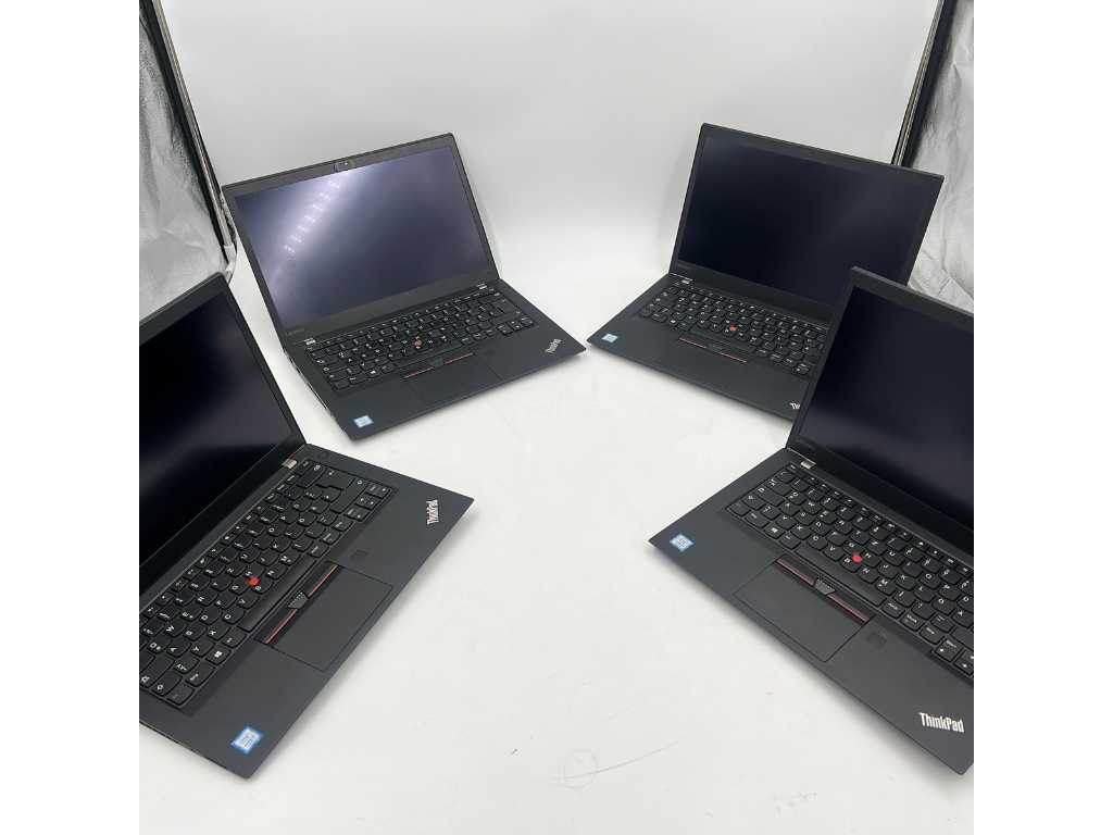4x Lenovo ThinkPad T470s Notebook (Intel i5, 8GB RAM, 256GB SSD, QWERTZ) Inkl. Windows 10 Pro