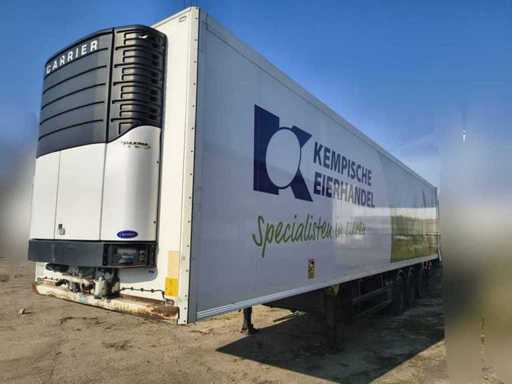 Remorque frigorifère complète Schmitz 2009 - Transporteur Maxima 1300 & Pont élévateur - fonctionnel