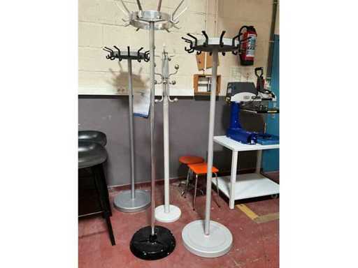 Various Standing Coat Racks (4x)
