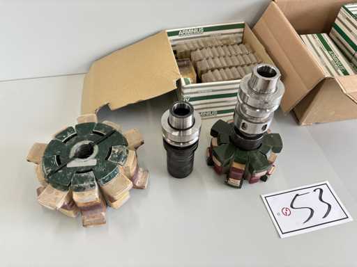 LEITZ - ARMINIUS Profile Grinding Heads with HSK 63F Mounting