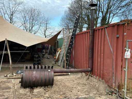 Gartenkamin / Brenner