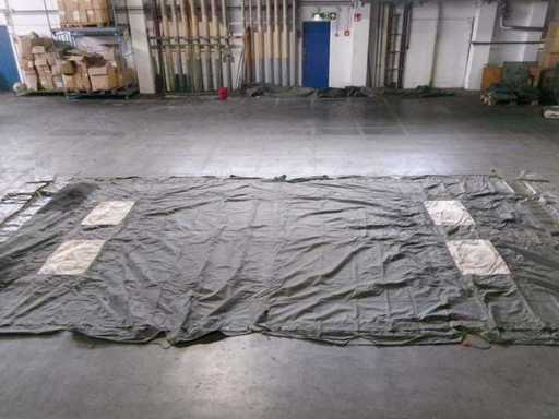 Brit. Zeltplane, ca. 4 x 8 m (G1) 