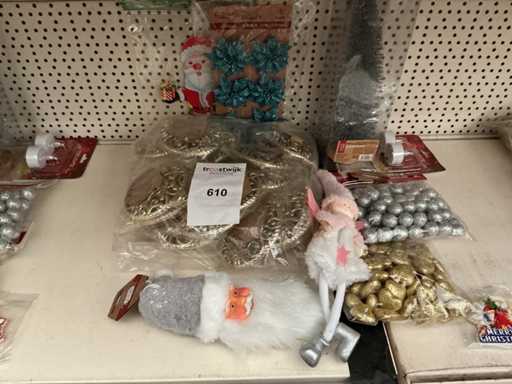 Weihnachtsdekoration für Partys.