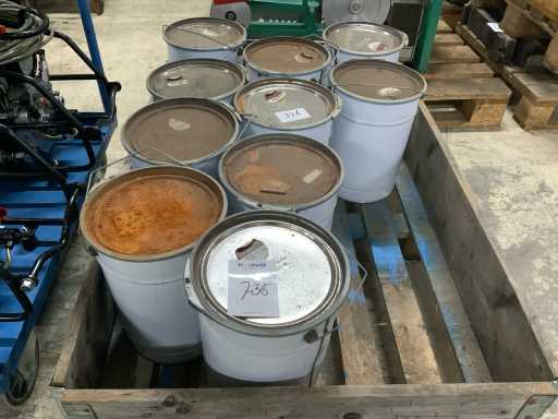 RAL8012 - Verf , PUR , lijm & kit (9x)