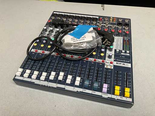 Console de mixage analogique Soundcraft EFX8
