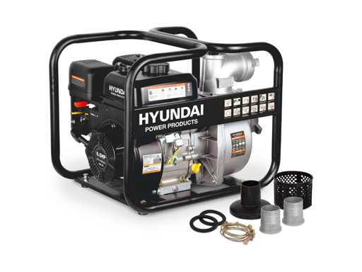 Hyundai schoonwaterpomp 196cc - 6pk 