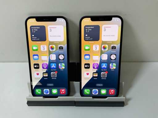 Apple iPhone 12 - 64GB - Nero (2x)