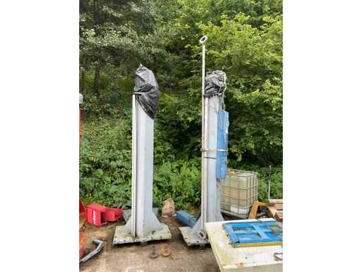 ZIPPO Type 1590 LS-SPS 2-Post Lift 5000kg Load Capacity 