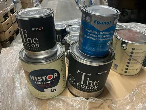 Batch of histor paint