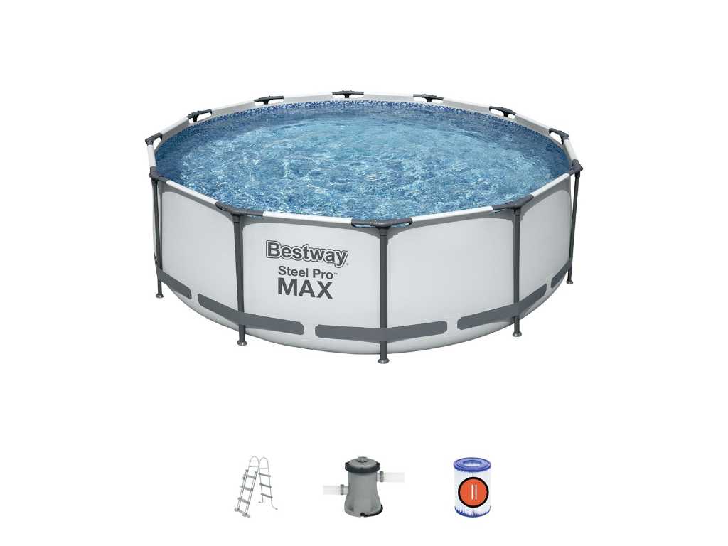 Bestway - Pro handle round - 366x100cm - Above ground pool
