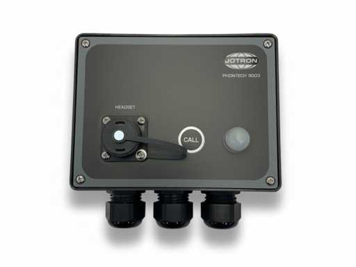 Poste Jotron 17572 pour casque - Système d’interphone de commande