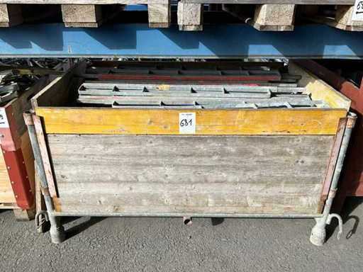 Stâlp de balustradă în cutie