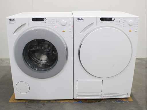 Lavatrice Miele W 1712 SoftCare System & Miele T 7744 C SoftCare System Asciugatrice