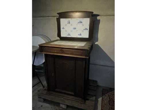 Vintage Barkast met koeling