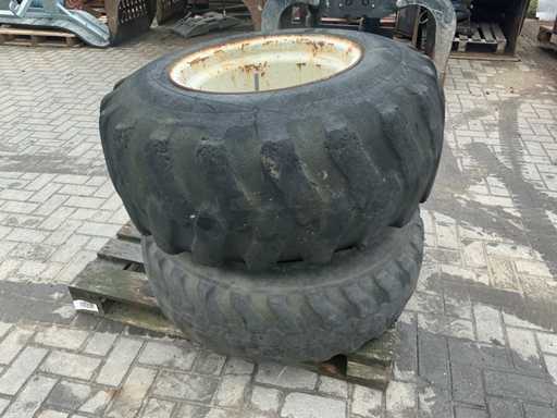 Doppelreif auf Felge