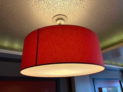 Linnen Rood - Hanglamp (7x)