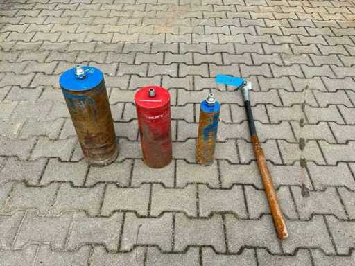 3x Core drill + 1x vibrator