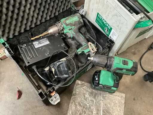 DS18DD Schroefboormachine (2x)